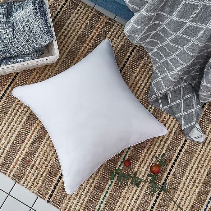 100% Cotton Pillow Insert - 4 Piece