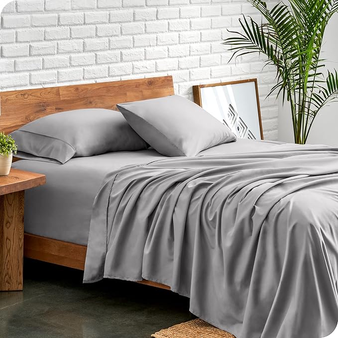Microfiber Bed Sheet Set - California King - 4 Piece