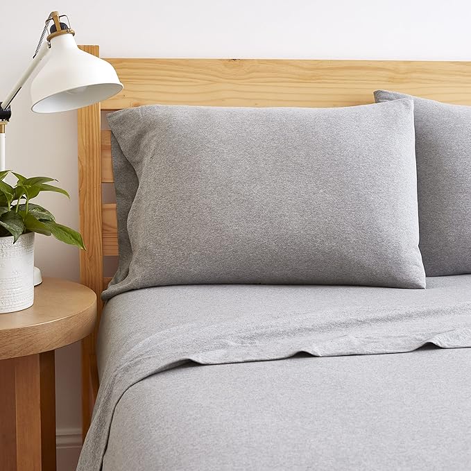 Jersey Bed Sheet Set - King - 4 Piece