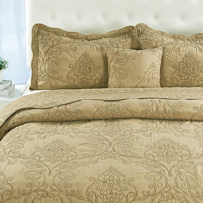 Microfiber Quilt Set - 4 Piece
