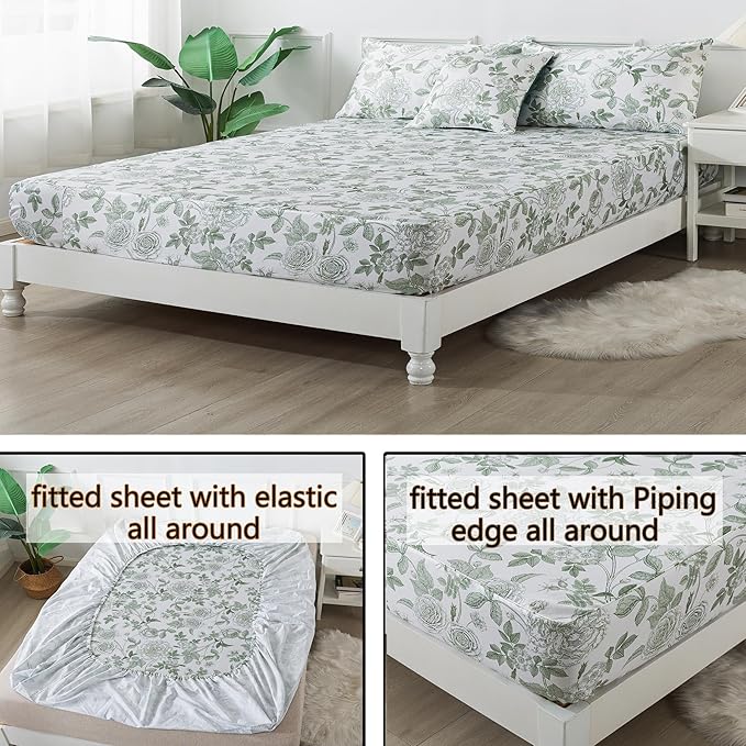 Bed Sheet Set - Full - 4 Piece