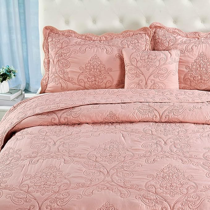 Microfiber Quilt Set - 4 Piece