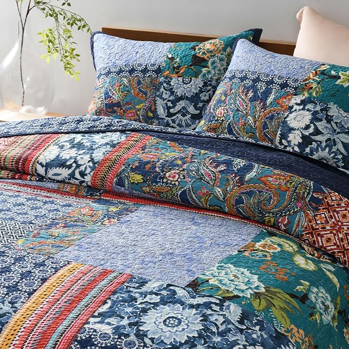 100% Cotton Quilt Set - King