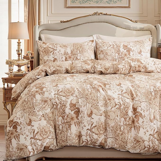 100% Cotton Duvet Cover Set - Queen - 3 Piece