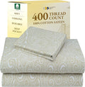 100% Cotton Bed Sheet Set - Twin XL - 3 Piece