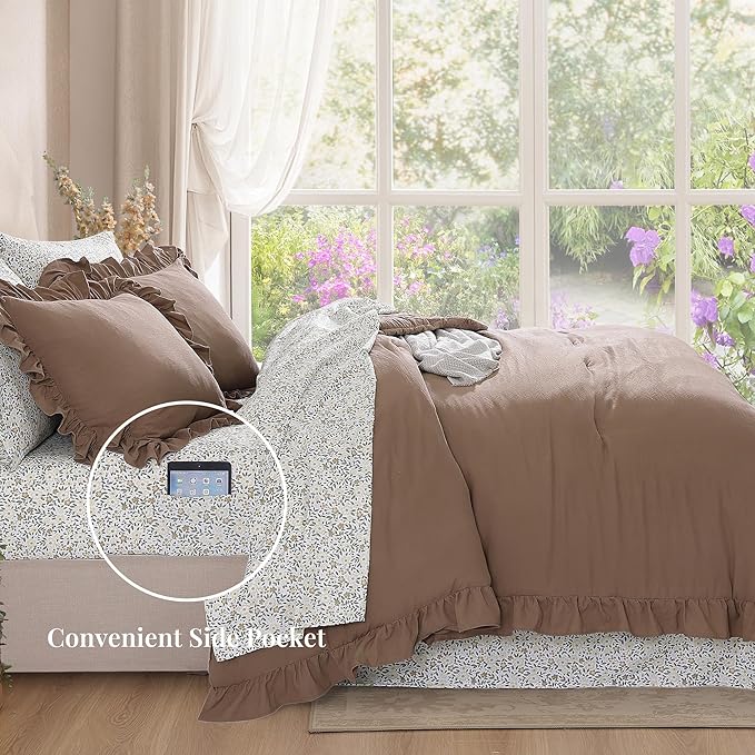 Comforter Set - Queen - 7 Piece