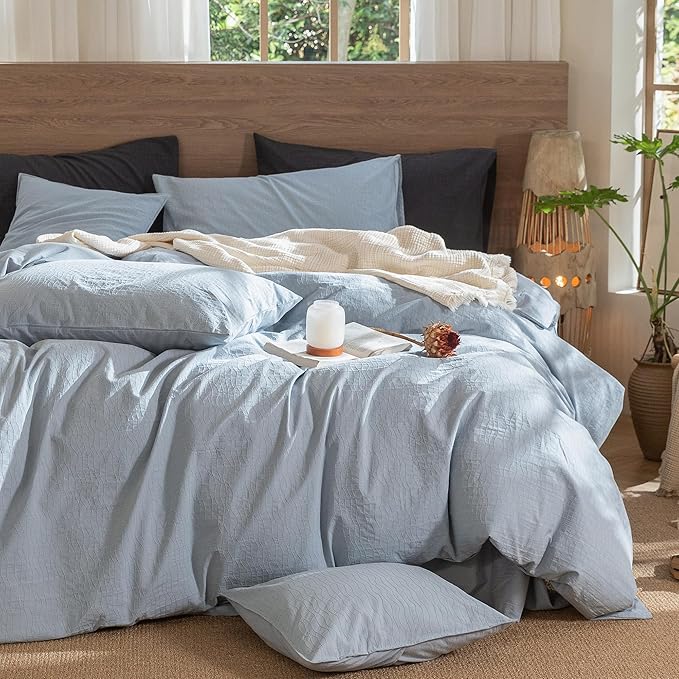 Linen Duvet Cover Set - Queen