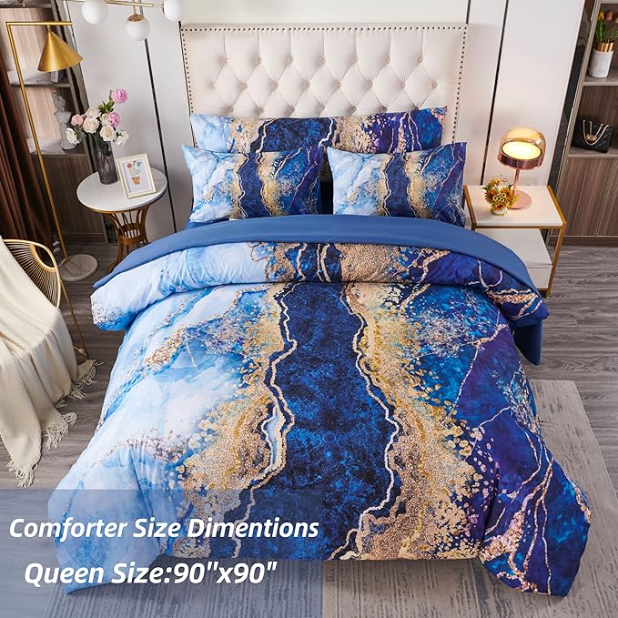 Comforter Set - Queen - 6 Piece