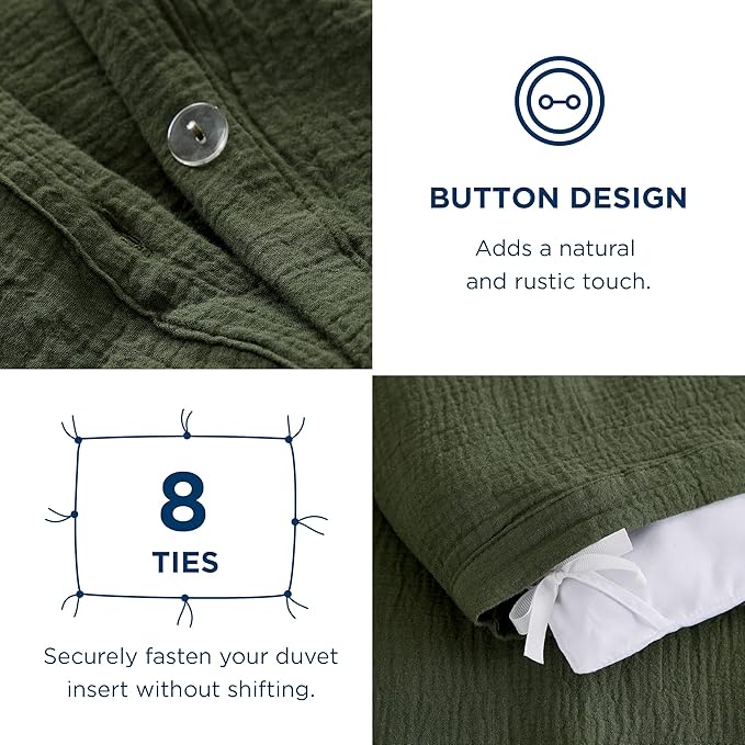 Linen Duvet Cover Set - King