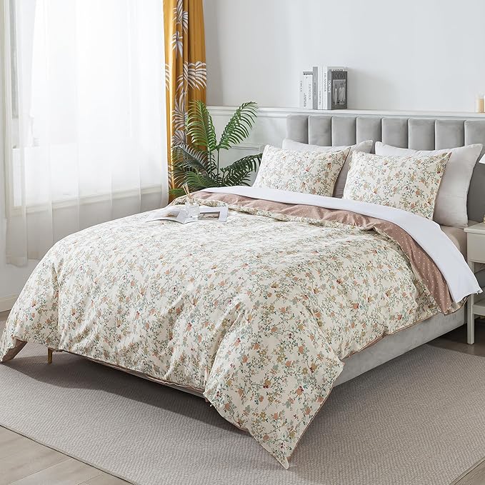 100% Cotton Duvet Cover Set - Queen