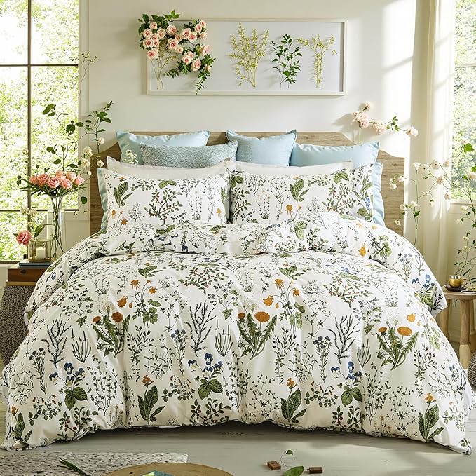 100% Cotton Duvet Cover Set - Queen - 3 Piece