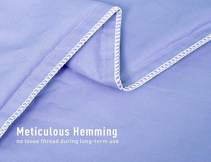 100% Cotton Pillowcase Set - King - 20 x 40 in - 2 Piece