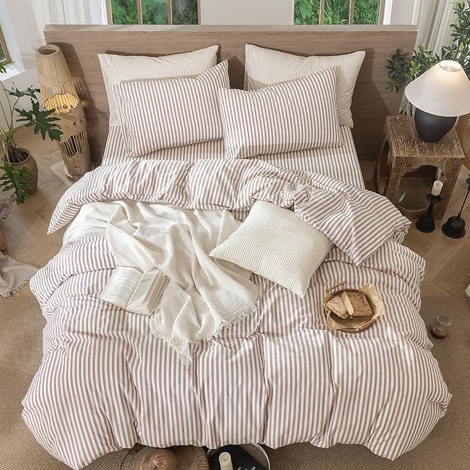 Linen Duvet Cover Set - Queen