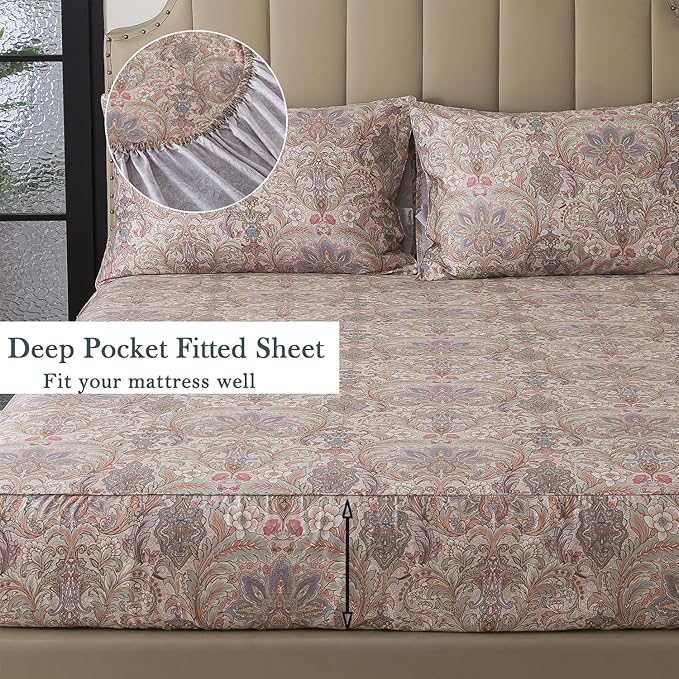 Bed Sheet Set - Full - 4 Piece