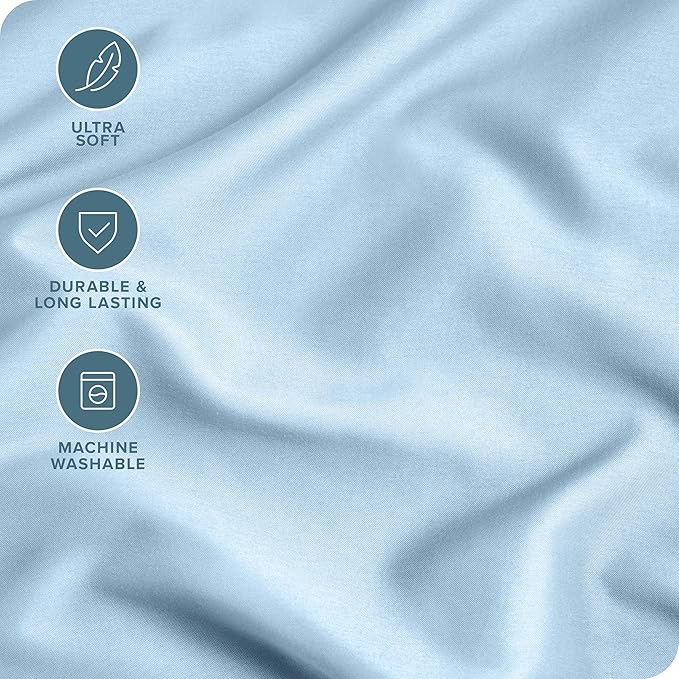 Microfiber Cooling Pillowcase Set - King - 2 Pack - 2 Piece
