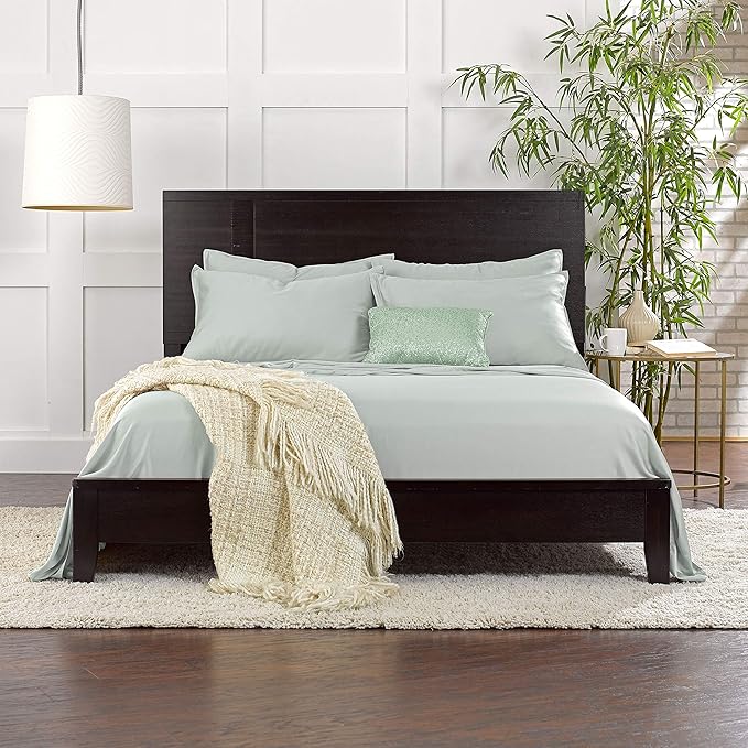 Bamboo Cooling Bed Sheet Set - Queen - 4 Piece