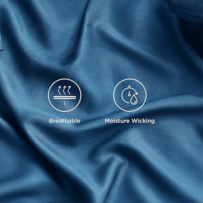 Bamboo Cooling Bed Sheet Set - Queen