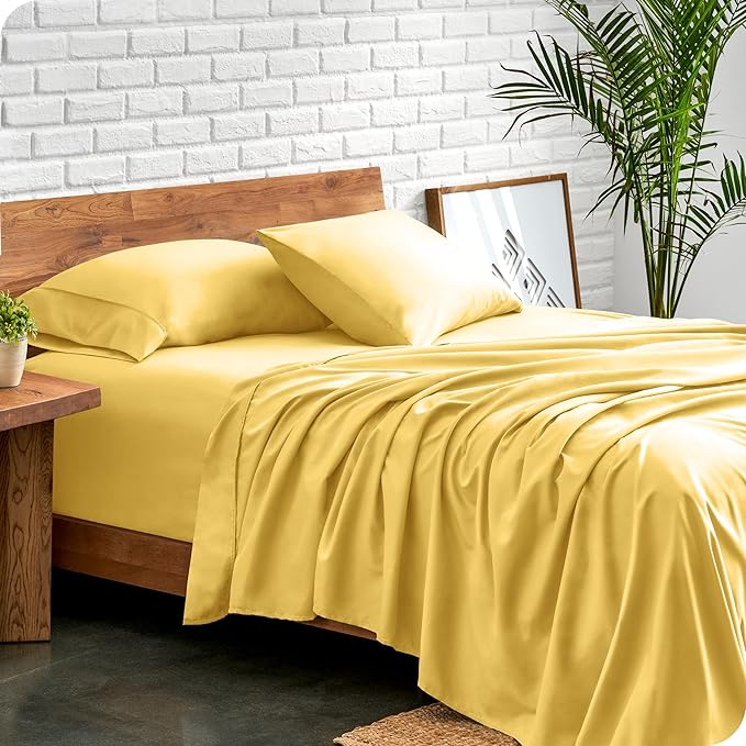 Microfiber Bed Sheet Set - King - 4 Piece