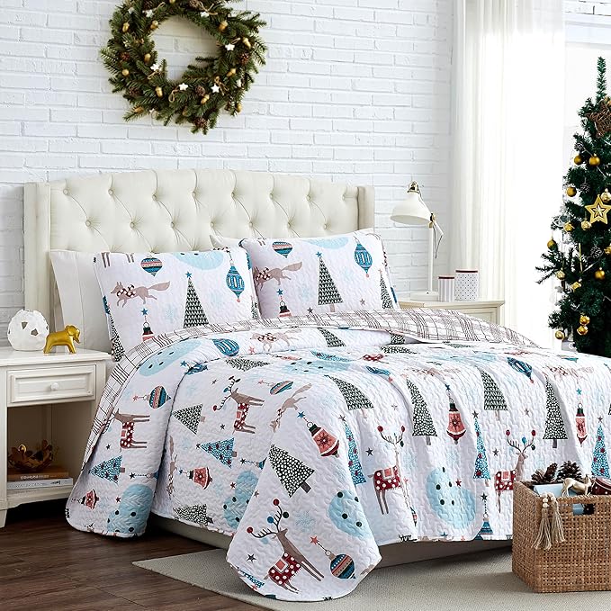 Quilt Set - California King - 3 Piece