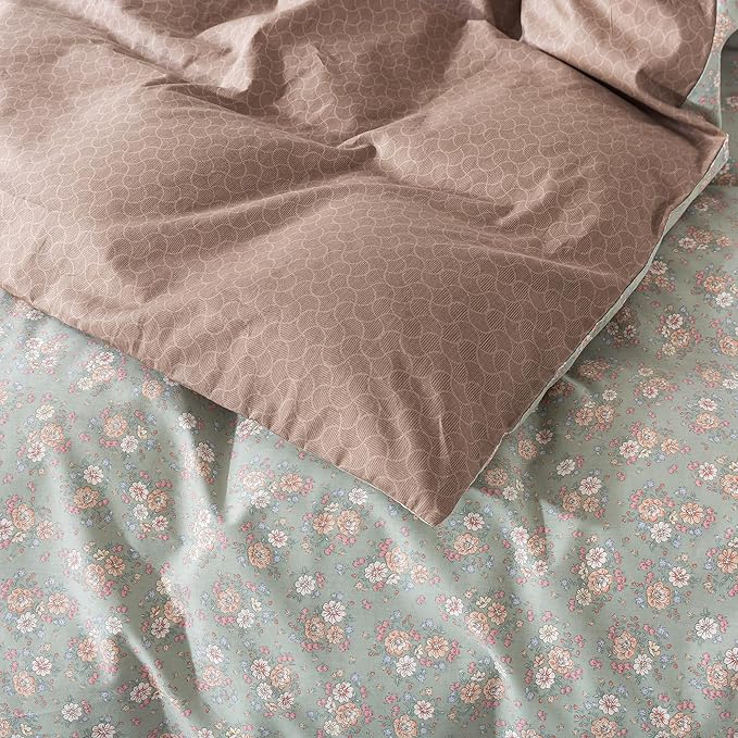 100% Cotton Duvet Cover Set - Queen