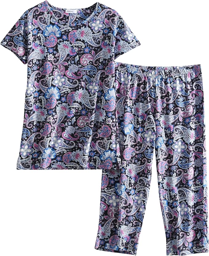 Women's Capri Pajama Set - 2 Piece