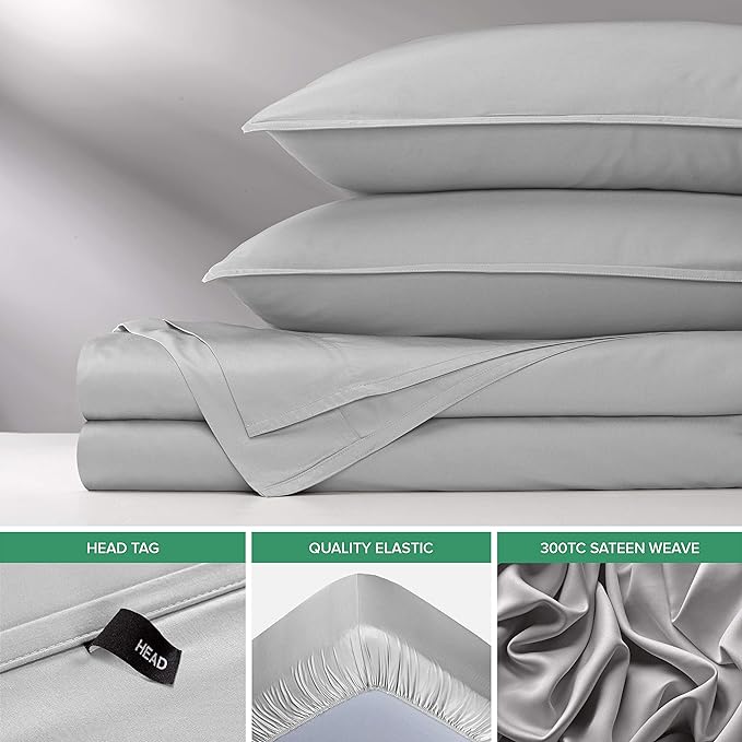 Bamboo Cooling Bed Sheet Set - Twin - 3 Piece