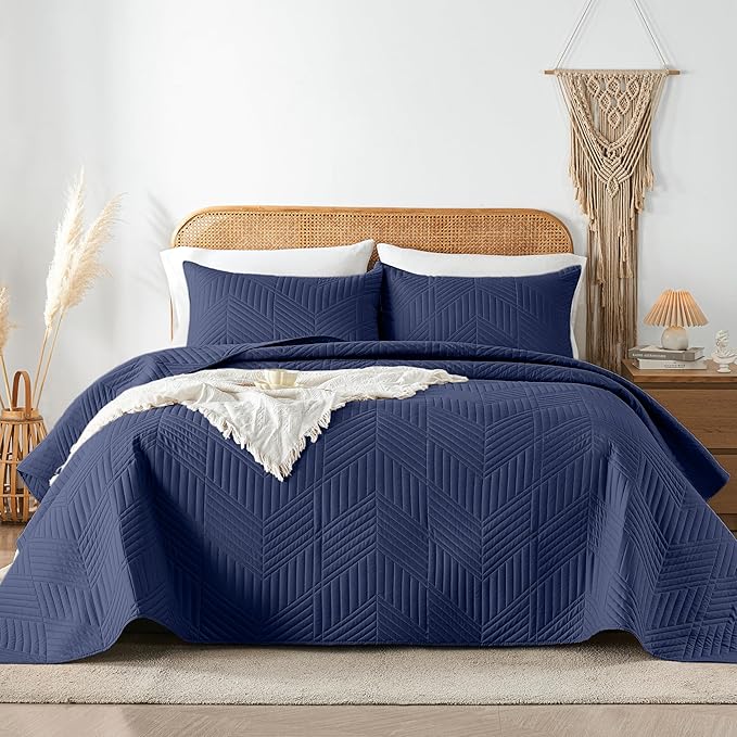 Microfiber Quilt Set - Twin