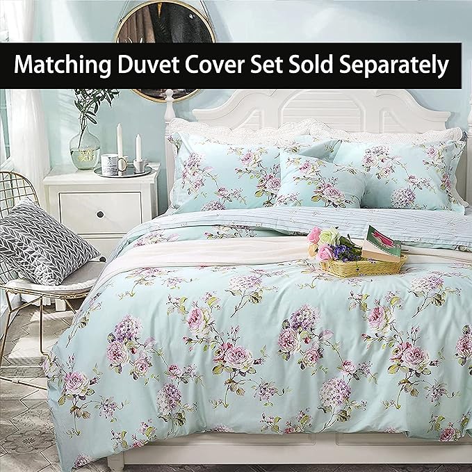 100% Cotton Bed Sheet Set - Full - 4 Piece