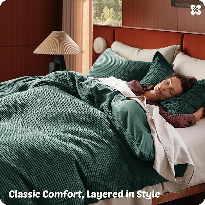 100% Cotton Duvet Cover Set - King - 3 Piece
