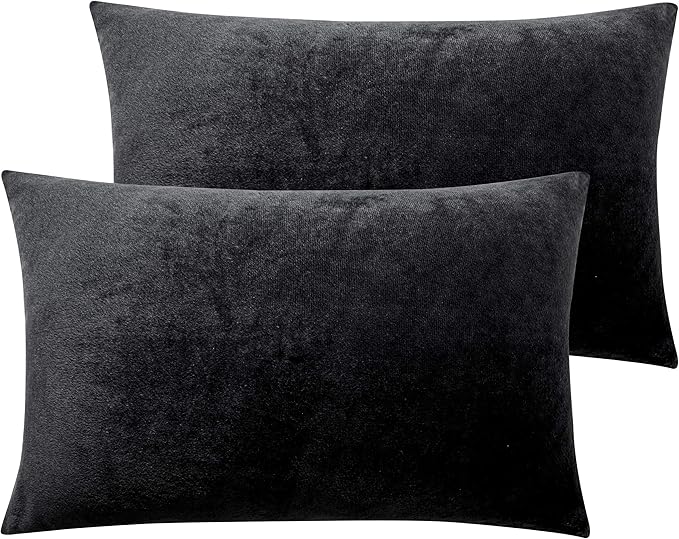 Flannel Pillowcase Set - King - 20 x 36 in - 2 Pack
