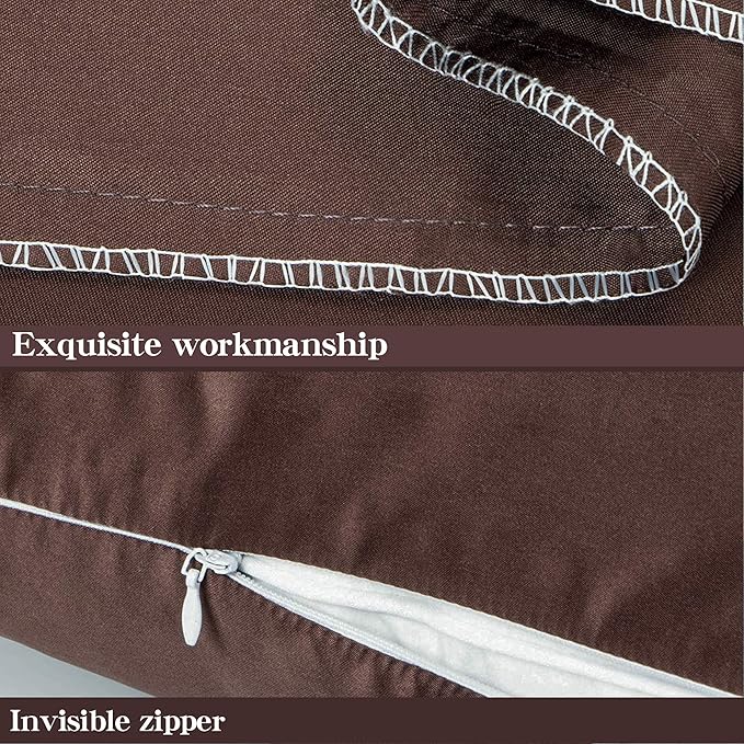 Satin Pillowcase Set - King - 20 x 36 in - 2 Piece