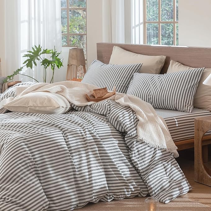 Linen Duvet Cover Set - King