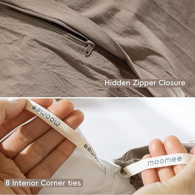 Linen Duvet Cover Set - Queen