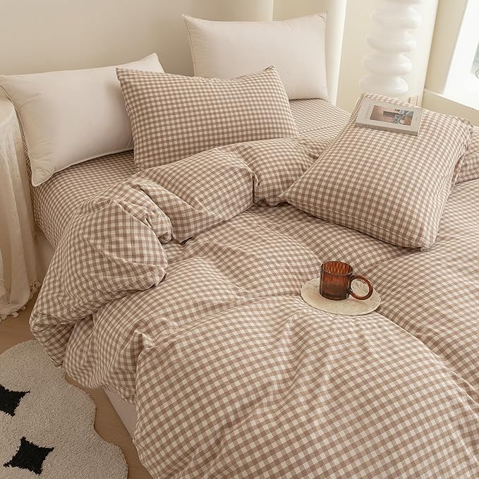 Linen Duvet Cover Set - Queen - 3 Piece