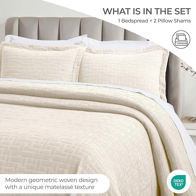 Bedding Set - King - 3 Piece