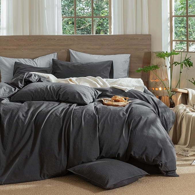 Linen Duvet Cover Set - King