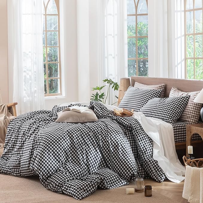 Linen Duvet Cover Set - King