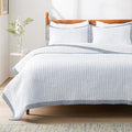 Microfiber Quilt Set - Queen - 3 Piece