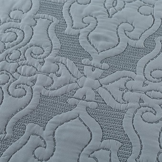 Microfiber Quilt Set - Queen