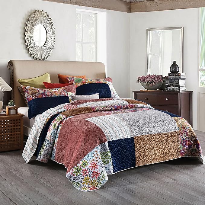 100% Cotton Quilt Set - King