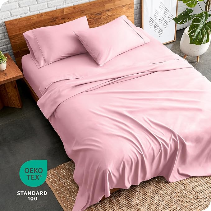 Microfiber Bed Sheet Set - Queen - 4 Piece