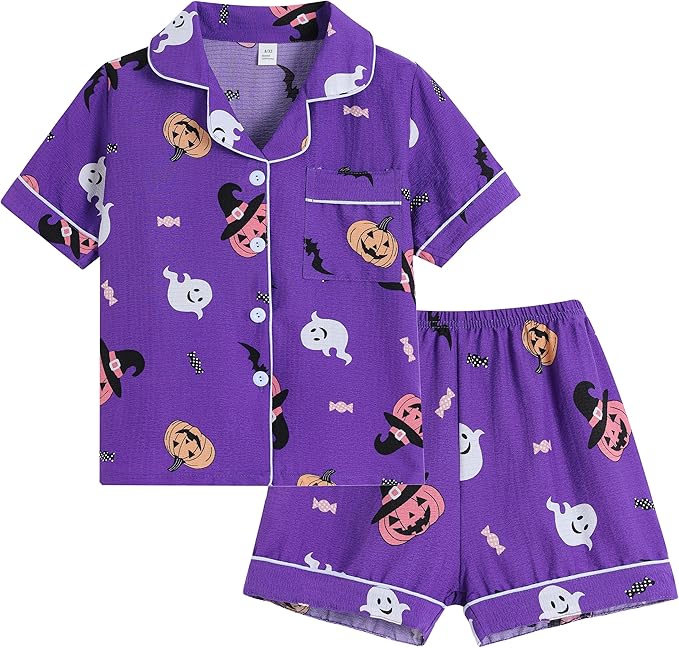 Shorts Pajama Set - Short Sleeve - 2 Piece
