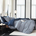 Linen Duvet Cover Set - Twin