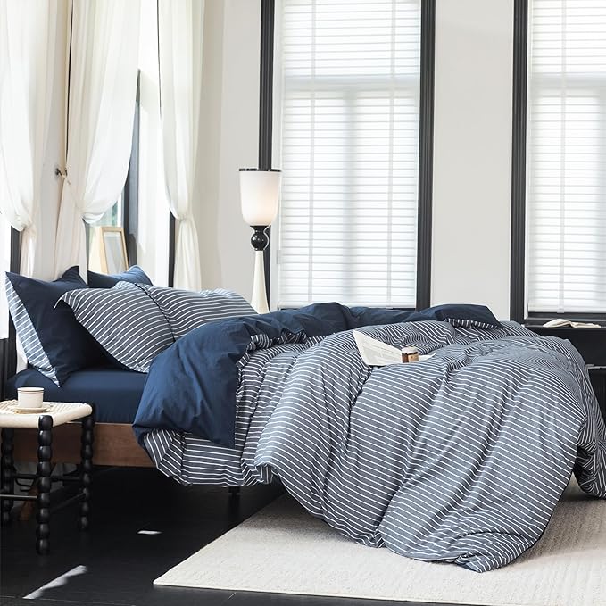 Linen Duvet Cover Set - Queen