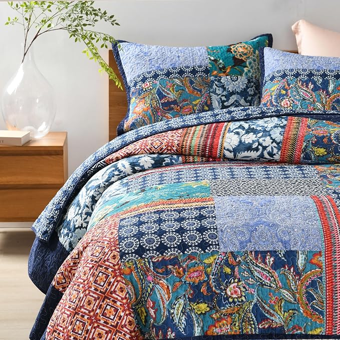 100% Cotton Quilt Set - King