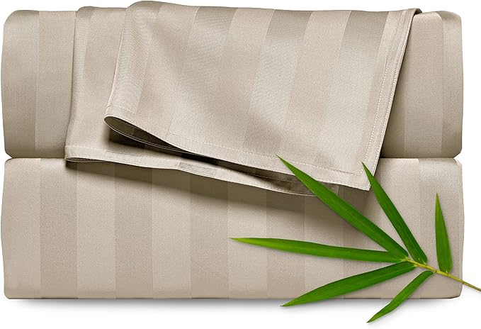 Bamboo Cooling Bed Sheet Set - King - 4 Piece