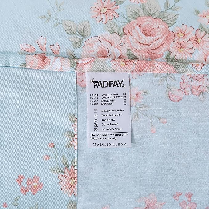 100% Cotton Bed Sheet Set - Full - 4 Piece