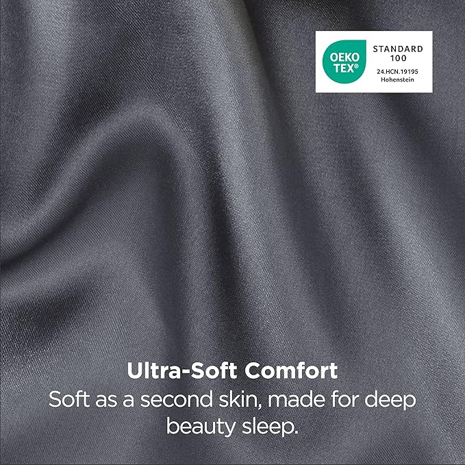Satin Pillowcase Set - Standard - 20 x 26 in - 2 Pack