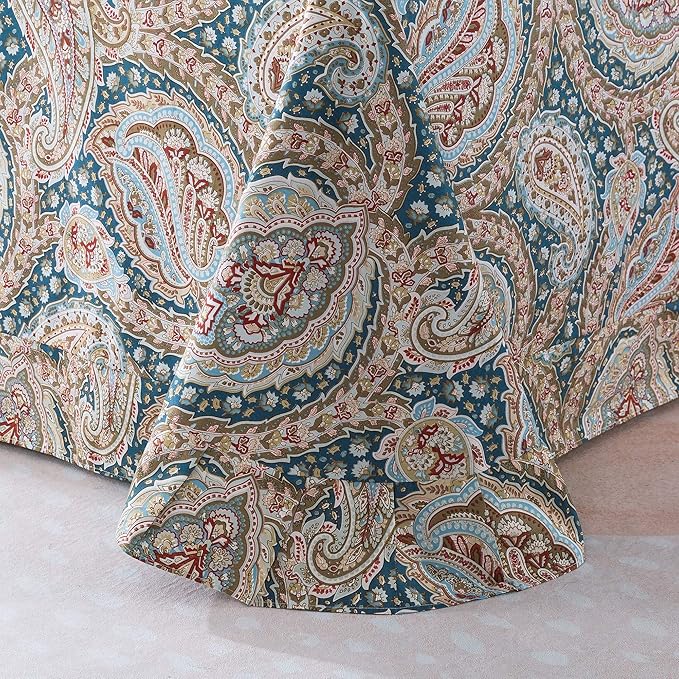 100% Cotton Hypoallergenic Bed Sheet Set - Queen - 4 Piece