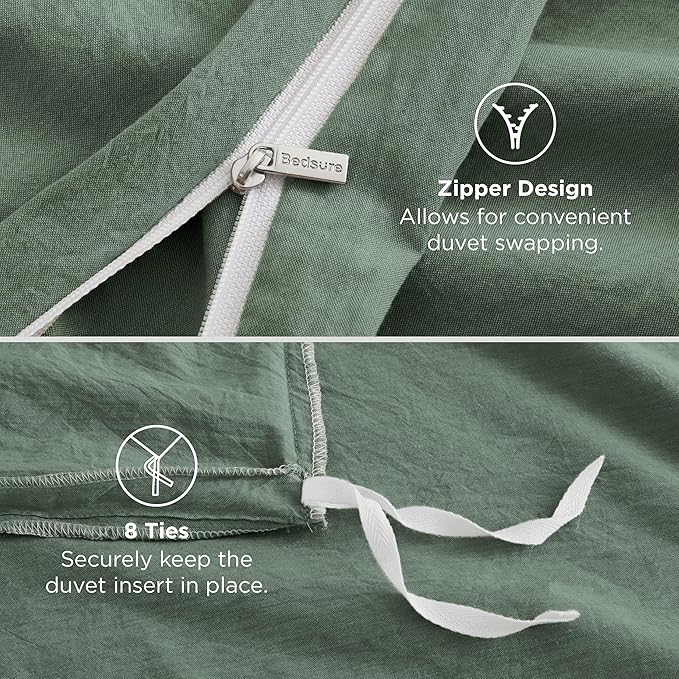 Linen Duvet Cover Set - King